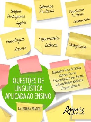 cover image of Questões de linguística aplicada ao ensino